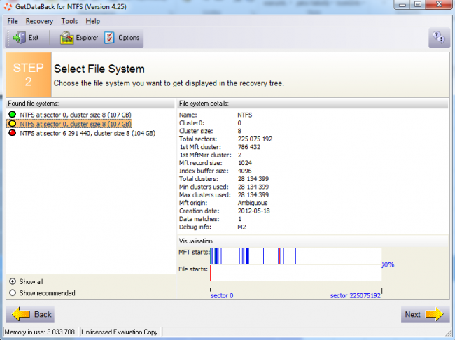 Runtime Software GetDataBack for NTFS