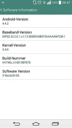 Variation & # x119, Android and build number can be found in the system settings. Both information s & # x105; necessary to select the & # x142; a & # x15B; ciwej alternative version of Custom ROM software. 
