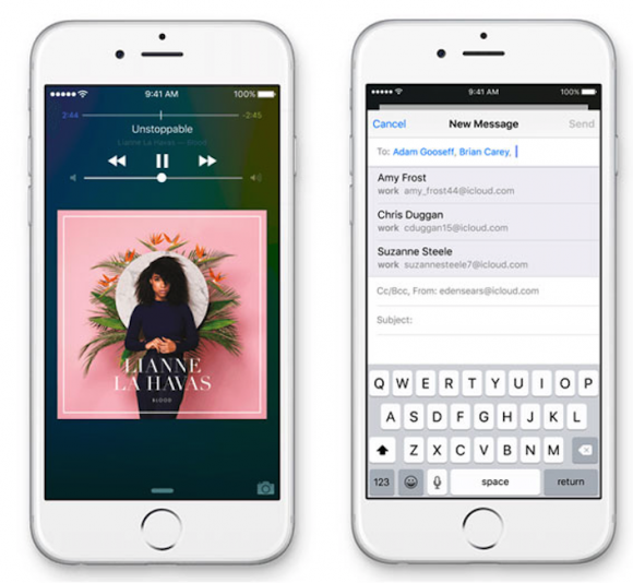  iOS 9: system interface 