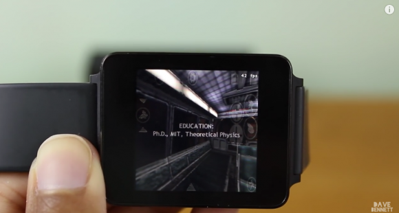  Half-Life running on watch 