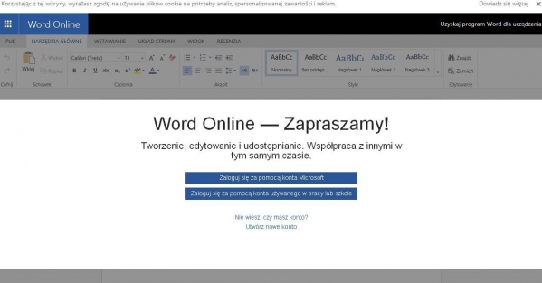 Microsoft Office Online mocno podrasowane