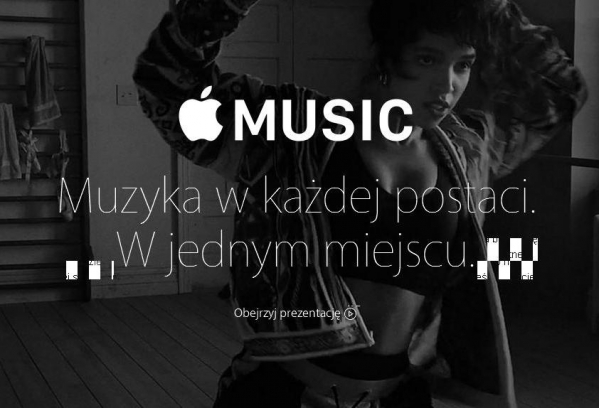 Apple Music - ruszyła polska strona
