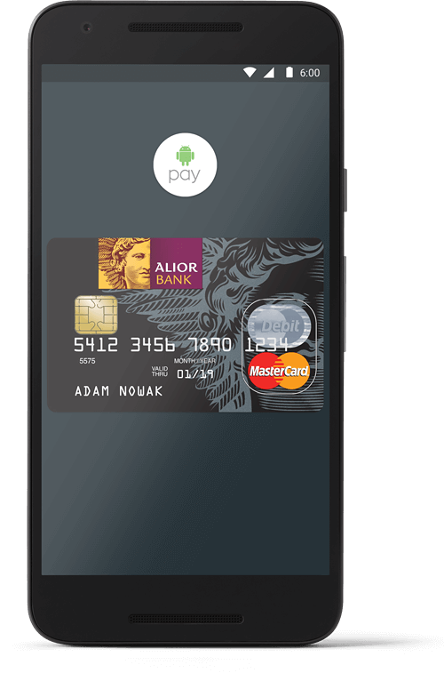 Android Pay in Alior Bank